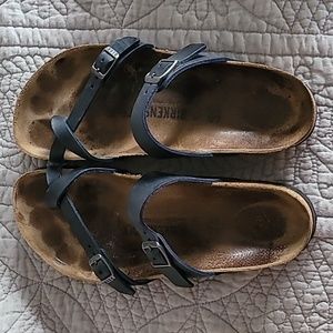 Birkenstocks Mayari sandals navy blue
